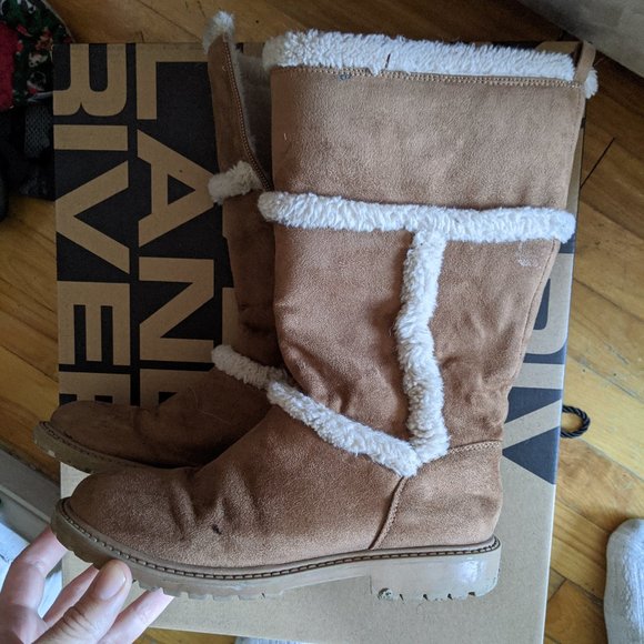 Kids Warm Autumn Boots Size J2 - Picture 1 of 5